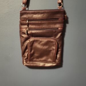 Chic Brown Crossbody Bag